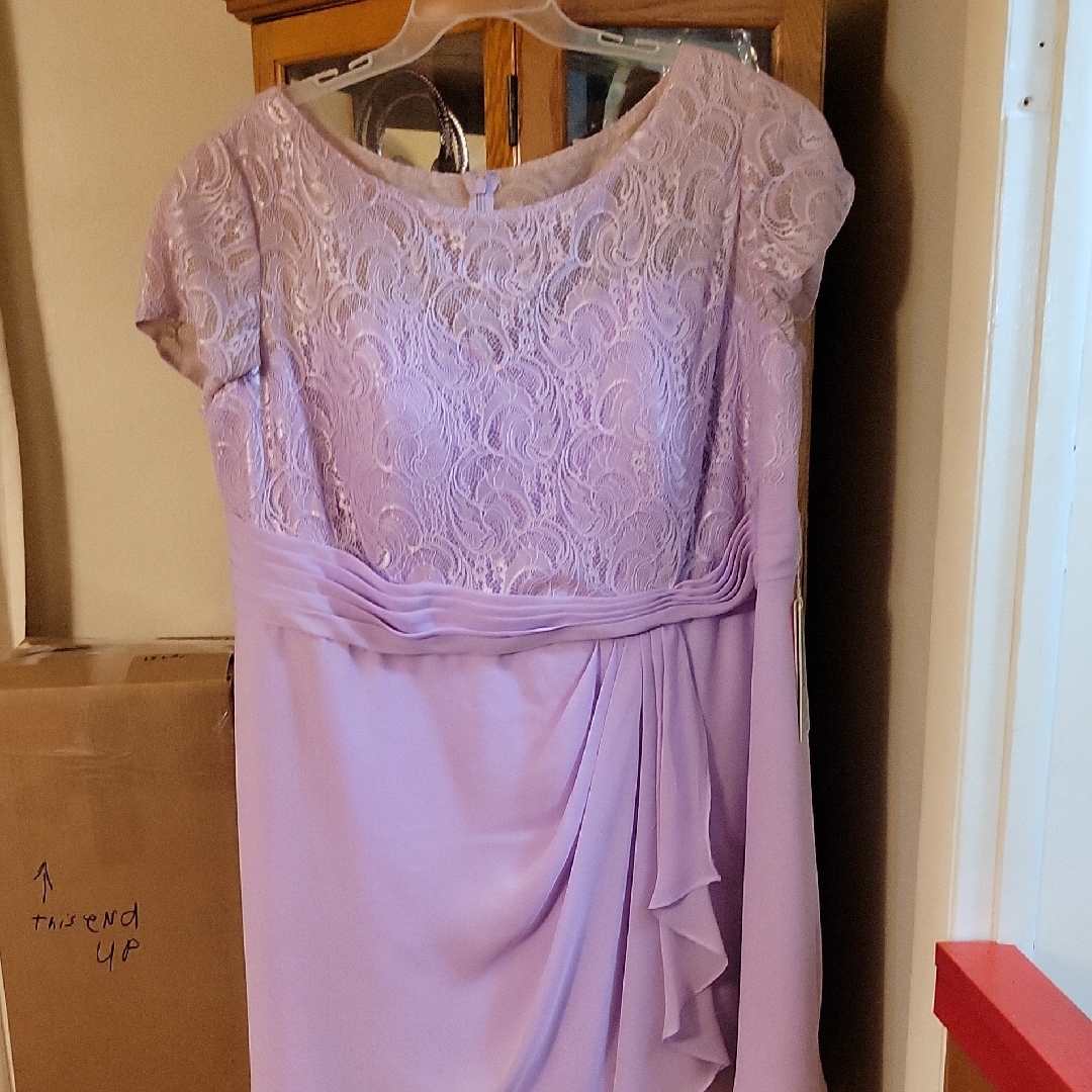 Jjs House Lavender Lace Wedding Dress